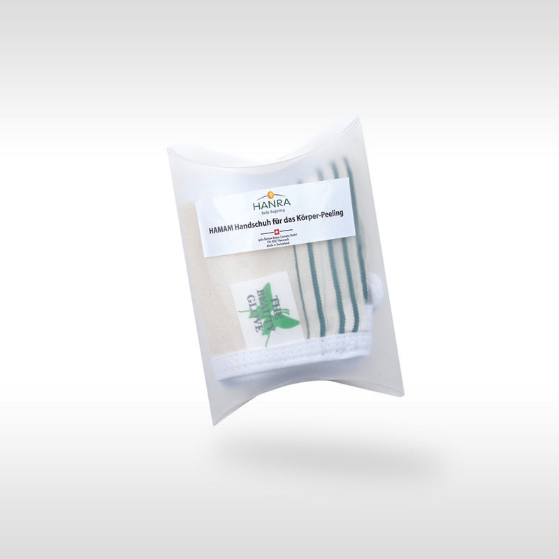 körperpeeling handschuh HANRA Peeling-Handschuh